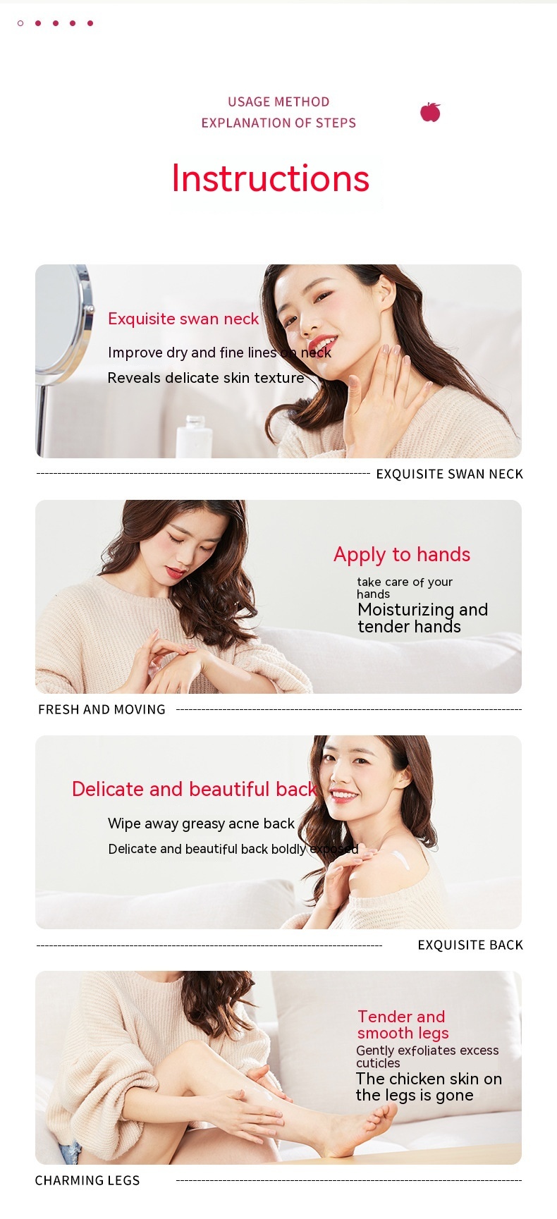 Peach Lactic Acid Bacteria Vitamin E Body Lotion – Moisturizing & Mild - Image 6