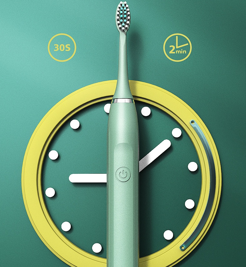 Rechargeable Ultrasonic Electric Toothbrush – 180-Day Battery, Lightweight Design - Image 3