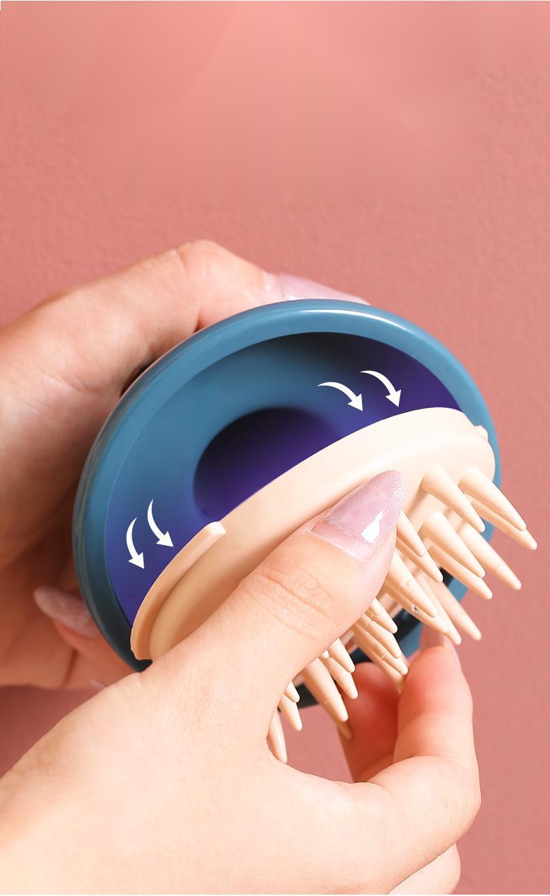 Head Shampoo Silicone Massage Soft Brush – Gentle Scalp Massage & Hair Care - Image 3