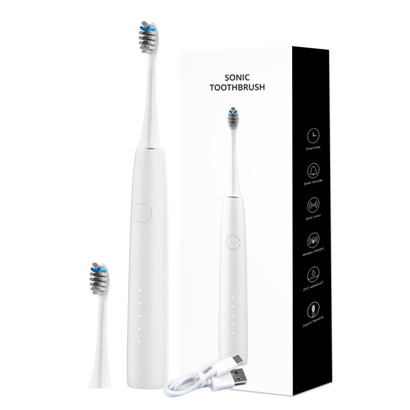 Smart Waterproof Electric Toothbrush – 5 Gears, USB Charging, IPX7 - Image 8