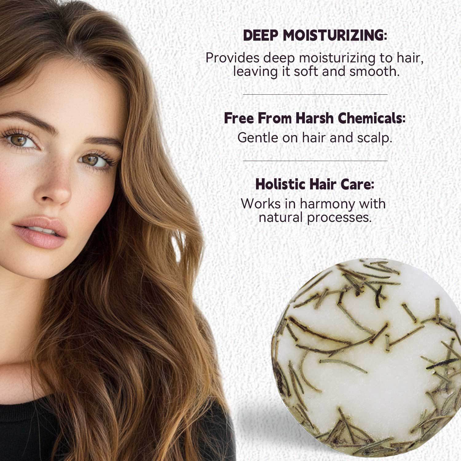 Rosemary Onion Shampoo Soap Universal – For All Hair Types (100g) - Image 5