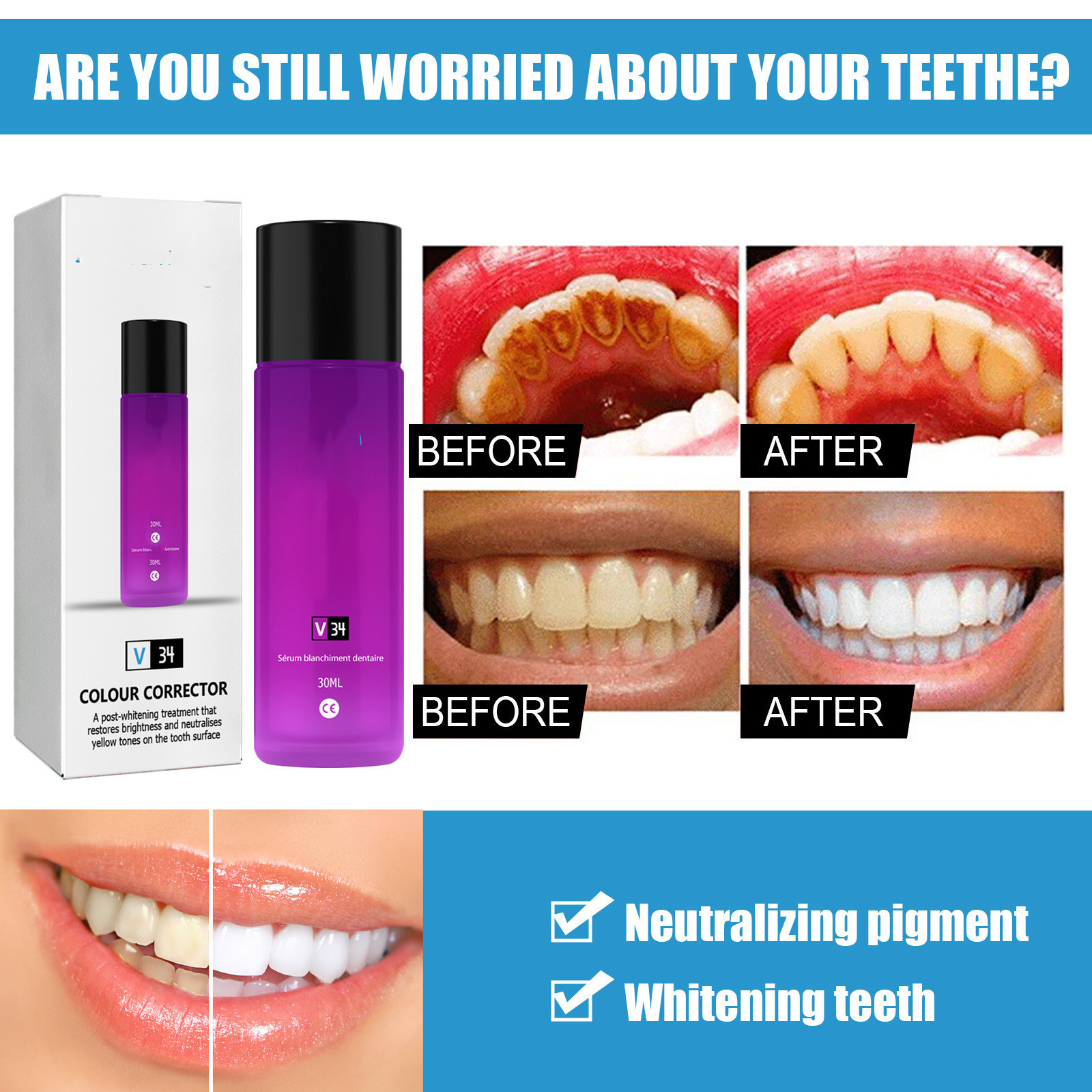 Teeth Whitening Liquid Toothpaste – Stain Removal & Oral Care - Image 3