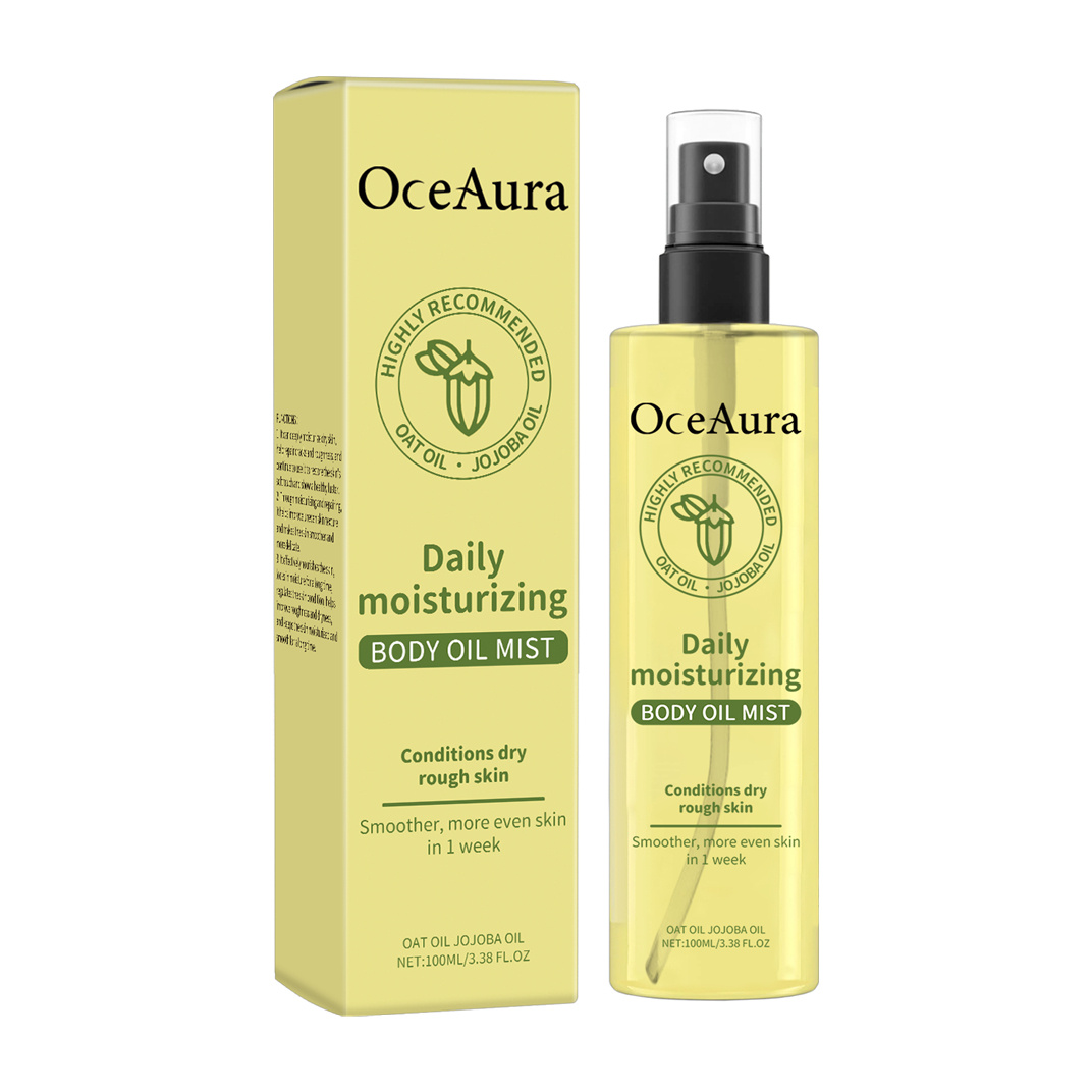 OceAura Moisturizing Body Oil - Nourish & Hydrate with Shea Butter & Oat Oil