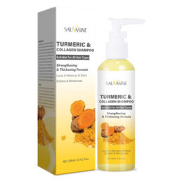 Turmeric Shampoo 200ml for Moisturizing, Nourishing, and Deep Cleaning – Healthy Hair Solution