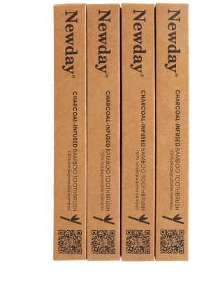 Natural Pure Bamboo Toothbrush – Eco-Friendly & Charcoal-Infused - Image 6