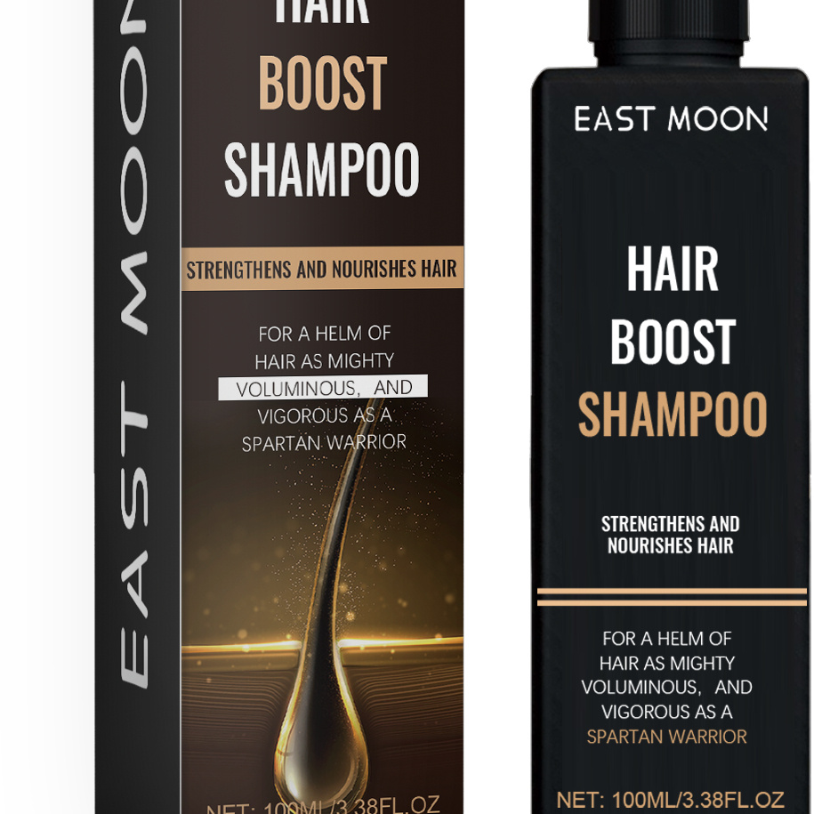 Hair Boost Shampoo with Licorice, Ginger, and Lemon Extracts for Stronger, Healthier Hair - Image 2