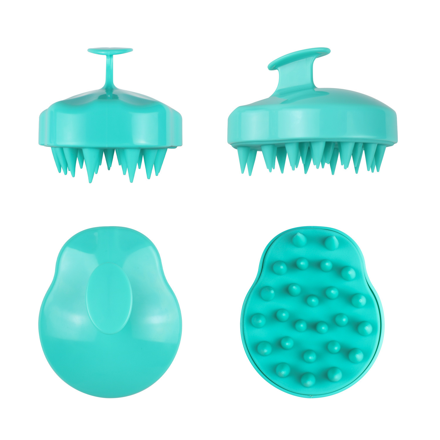 DIY Shampoo Brush for Cleaning Scalp – PP+TPE, 6 Colors (Under 10cm) - Image 5