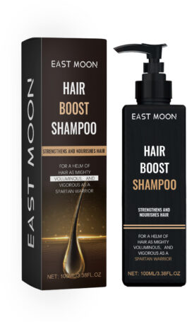 Hair Boost Shampoo with Licorice, Ginger, and Lemon Extracts for Strong, Healthy Hair