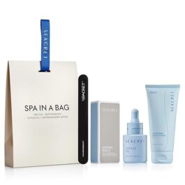 Seacret Nail Care Collection – Dead Sea Mineral Manicure Set with Cuticle Oil & Body Lotion